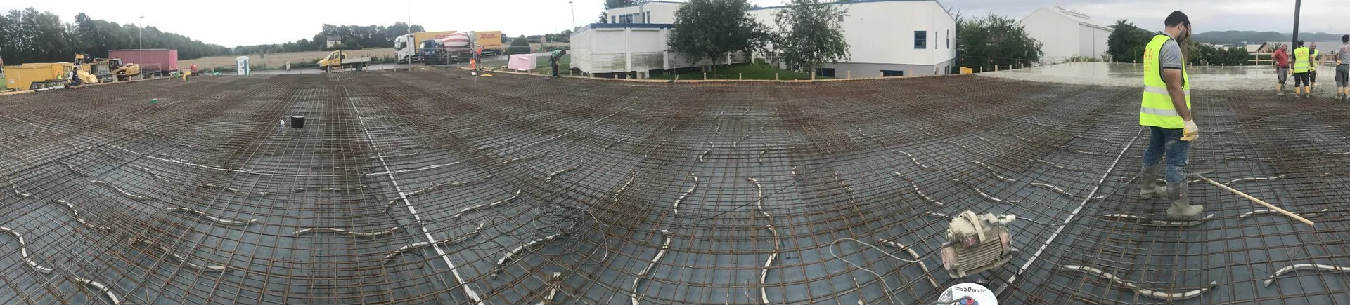 Industrieboden Projekt Volkswagen Kassel